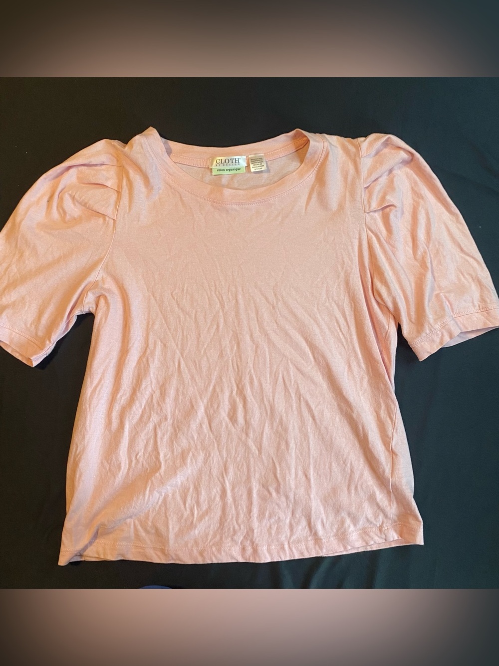 Pink Puff Sleeve Top